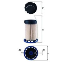 Kraftstofffilter FüR Audi Q2 GAB GAG 1.6 2.0 16 Bis 26 Knecht Dgte 2559749