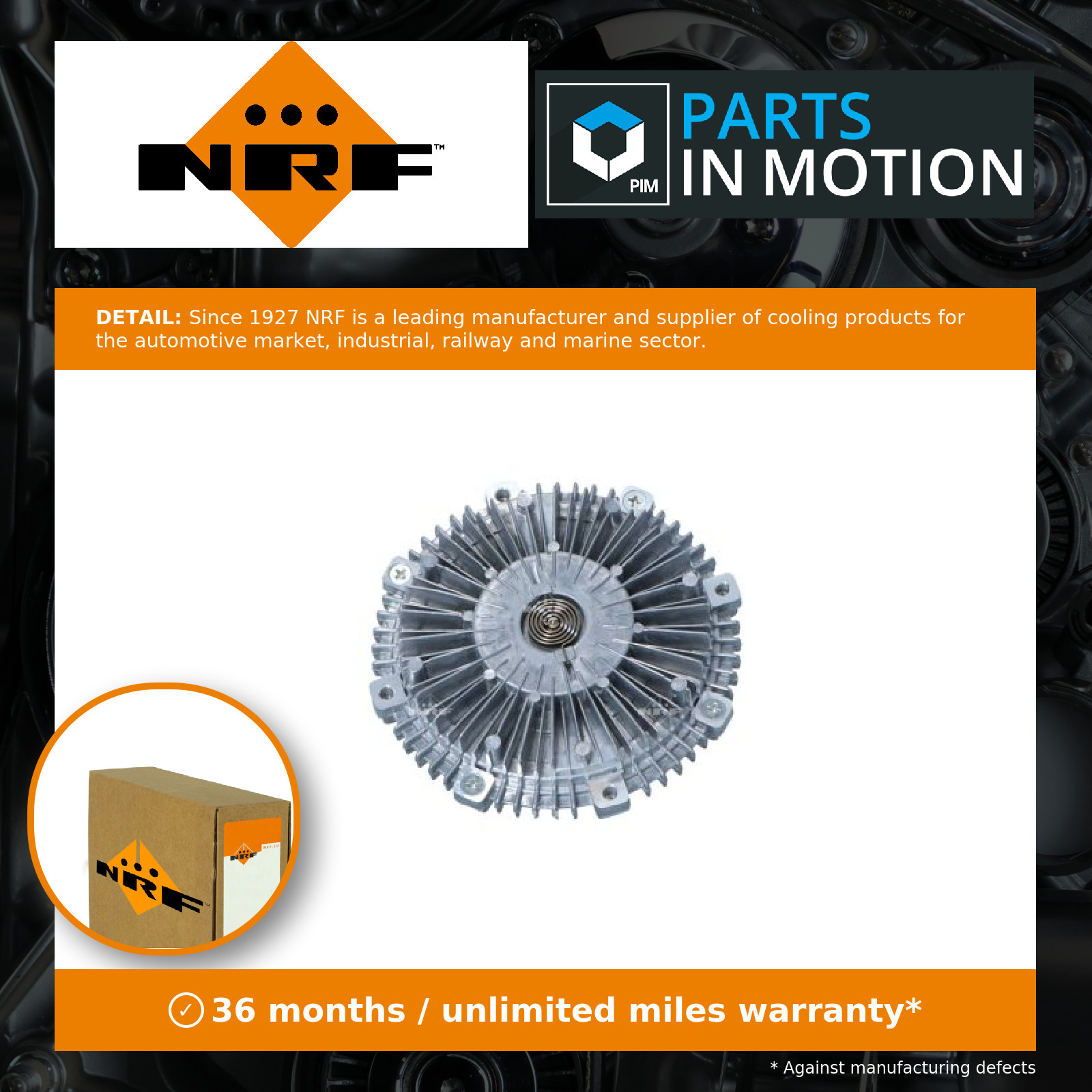 Radiator Fan Viscous Coupling fits MITSUBISHI L200 KB4T 2.5D 05 to 15 4D56-HP
