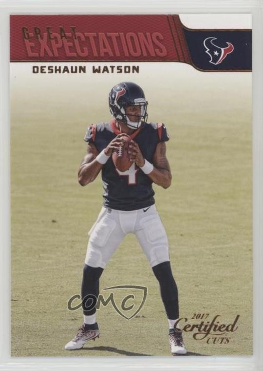 2017 Certified Cuts Great Expectations Deshaun Watson #2 01wi