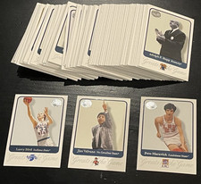 2001 Fleer Greats of the Game Basketball COMPLETE 84 Card Set BIRD Wilt WNBA +++