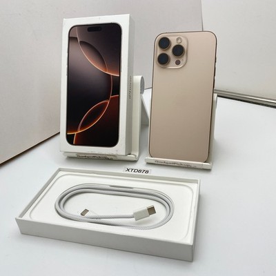 Apple iPhone 16 Pro Max - 256GB - Desert Titanium (Unlocked