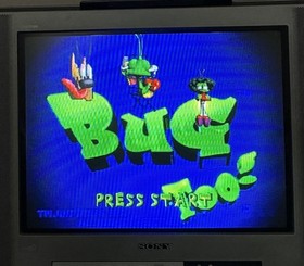 Bug Too! Sega Saturn Complete CIB Tested Authentic Original