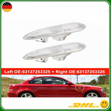 1 Paar Seitenblinker passend für BMW 1er E81 E82 E87 E88,3er E90 E91 E92 E93, X1