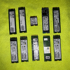 Lot of 10 SSD M.2 Internal
