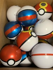 Pok&eacute;mon TCG 26x Assorted Empty Pok&eacute; Ball Tins &ndash; Collectible Storage Display
