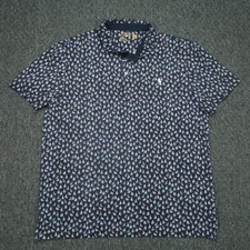 Polo Ralph Lauren Shirt Mens Extra Large Blue Performance Pro Fit Sail Boat XL