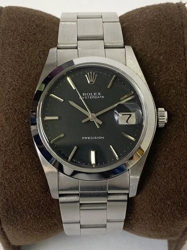 Vintage Rolex Oyster date precision 6694 Gray dial.