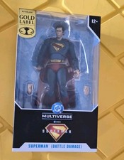McFarlane DC Superman Battle Damage Gold Label Target Exclusive