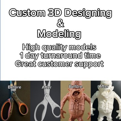 Custom 3D Design/Modeling Services