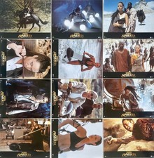 Lara Croft Tomb Raider set of 12 Original 2003 French Lobby Cards with envelope