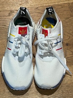 Adidas NMD_R1 Olympic Pack - Weiss US 9 1/2, EU43 1/3, Neu-Ungetragen
