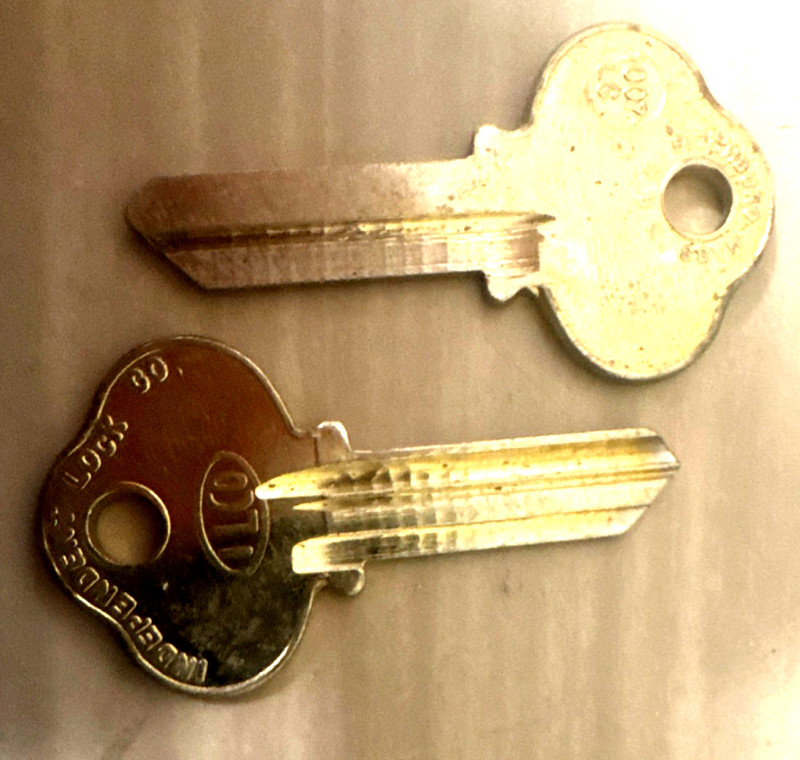 21 Pcs 1007LG ILCO Nickel Plate Brass Key Blank 1007LG LG Keyway 5 Pin 21 pcs