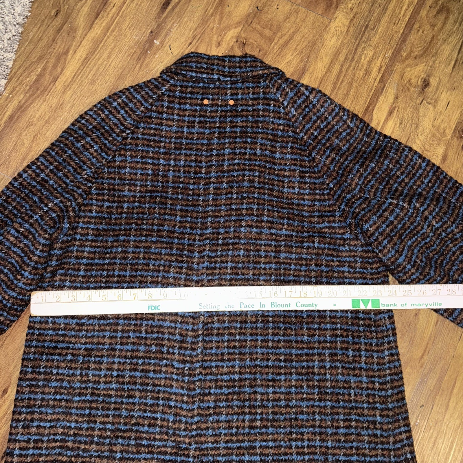 Andersson Bell Balmacaan NWT Wool Coat Blue Small Fits L/XL New