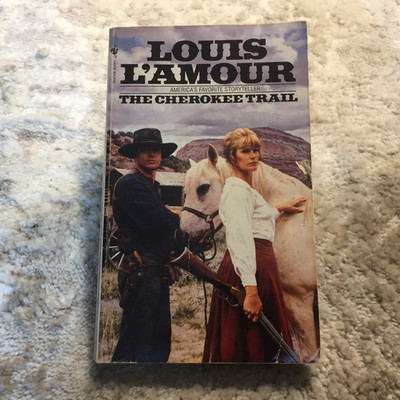 The Cherokee Trail Louis L Amour 1997 Bantam Stagecoach Lines Western Paperback