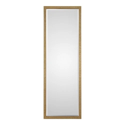 Uttermost 09246 Vilmos 24" W x 72" H Rectangular Framed Bathroom - Gold - Picture 1 of 4