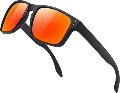 Polarized Sunglasses for Men Women Driving Sports Retro Square UV400 Sun Glasses