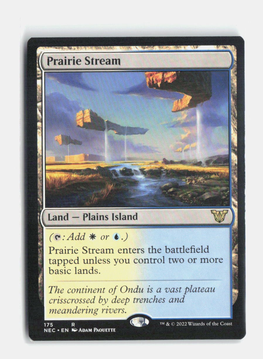 Prairie Stream 175 Commander: Kamigawa: Neon Dynasty MTG NM