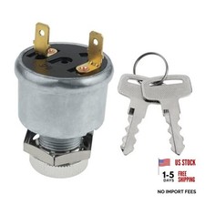 Ezgo Golf Cart Key Switch 2 Terminal 81 Up Gas-Electric E-Z-G-O Ignition