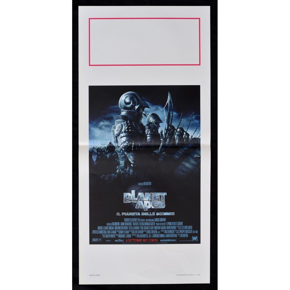 Locandina di Planet of the Apes - Il Pianeta delle Scimmie (2001)