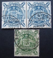 Australia 1949 SG224c &d fine used trio as per the scans. Low start to sell.