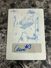 2019 Leaf Perfect Game Black Printers Plate Connor Morgan 1/1 @QM13
