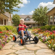 Pedal Go Kart, Go Kart for Kids Ages 2-5 Years, Ride on Race Car