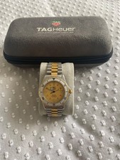 TAG Heuer Professional Champagne Watch - 974-006.  Stainless Steel Bracelet