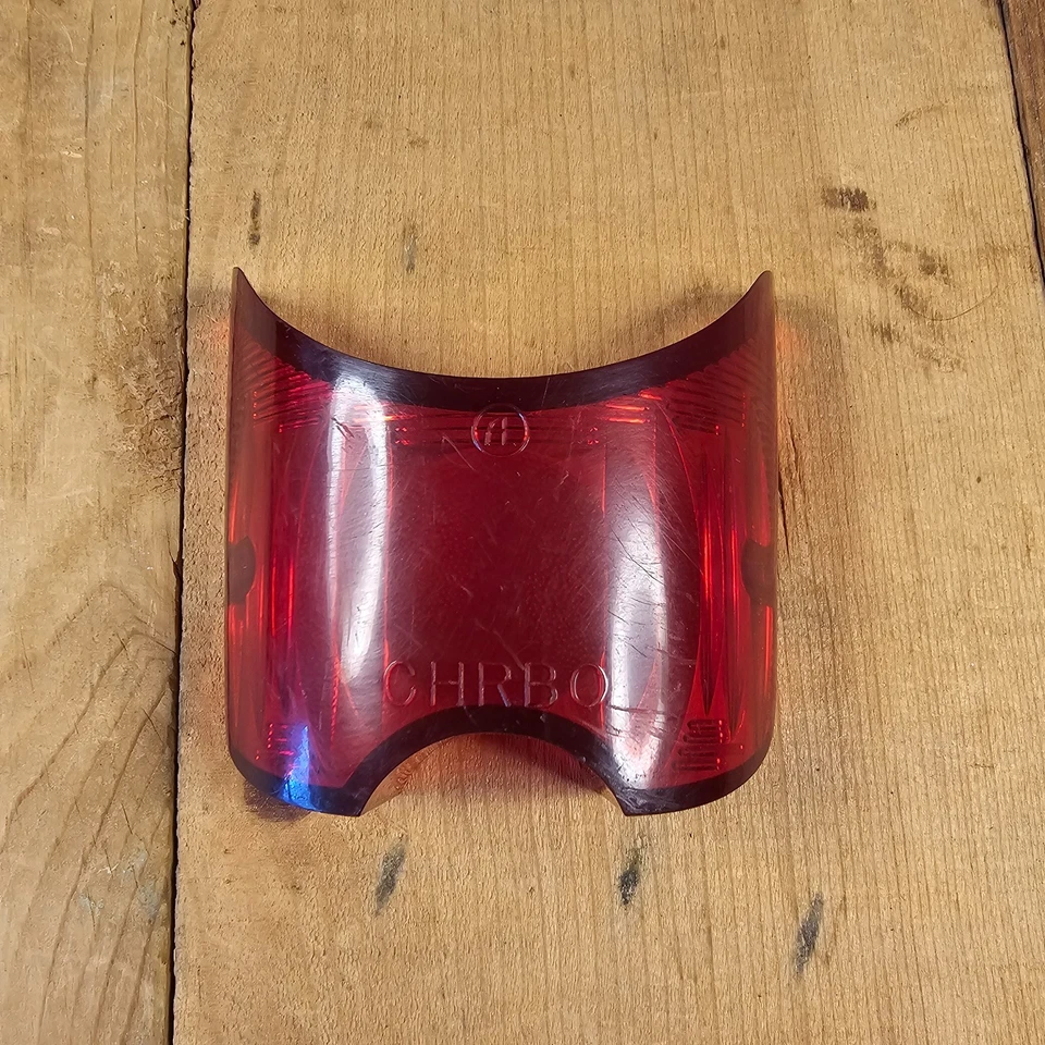 Lente de luz roja cola inferior Chrysler and Imperial 1954 fabricante de equipos originales solo CHRBO - rara Foto 2 de 4