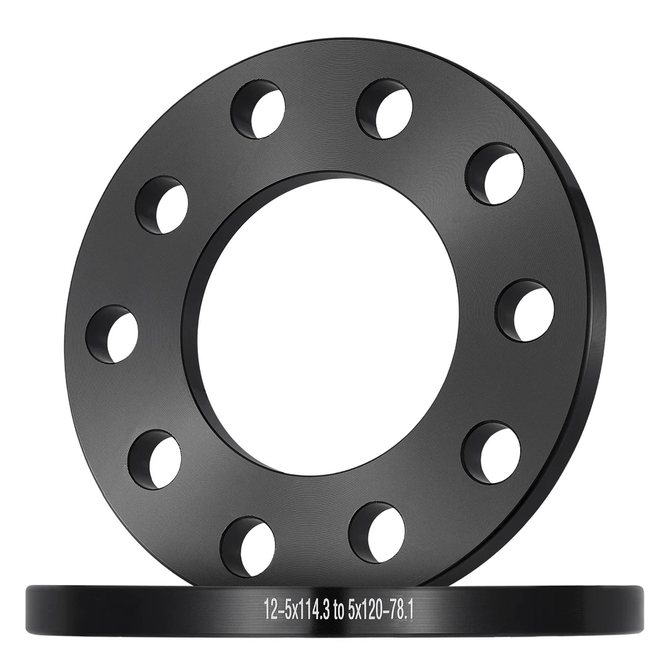 2x 5x4.5inch 5x120mm Wheel Spacers 1/2 inch For Lexus GS F 2016-2020 — 第 4/4 张图片