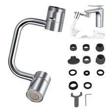 Rotatable Faucet Aerator Extension 1440 2 Modes Universal Kitchen Bathroom