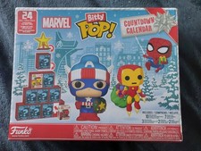 Funko Bitty Pop Marvel  Countdown Calendar New Sealed Free Postage
