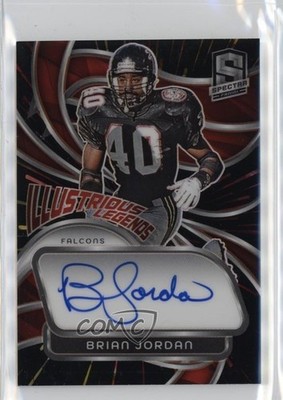 2024 Spectra Illustrious Legends Supernova Prizm /75 Brian Jordan Auto 1t54