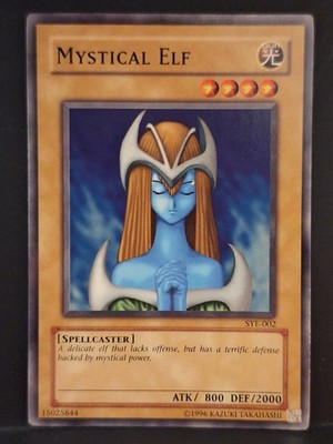 Yugioh Mystical Elf SYE-002 Unlimited NM