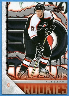 JEFF CARTER 2024-25 UD SERIES 1 YOUNG GUN RENEWED #YGR-14 PHILADELPHIA FLYERS