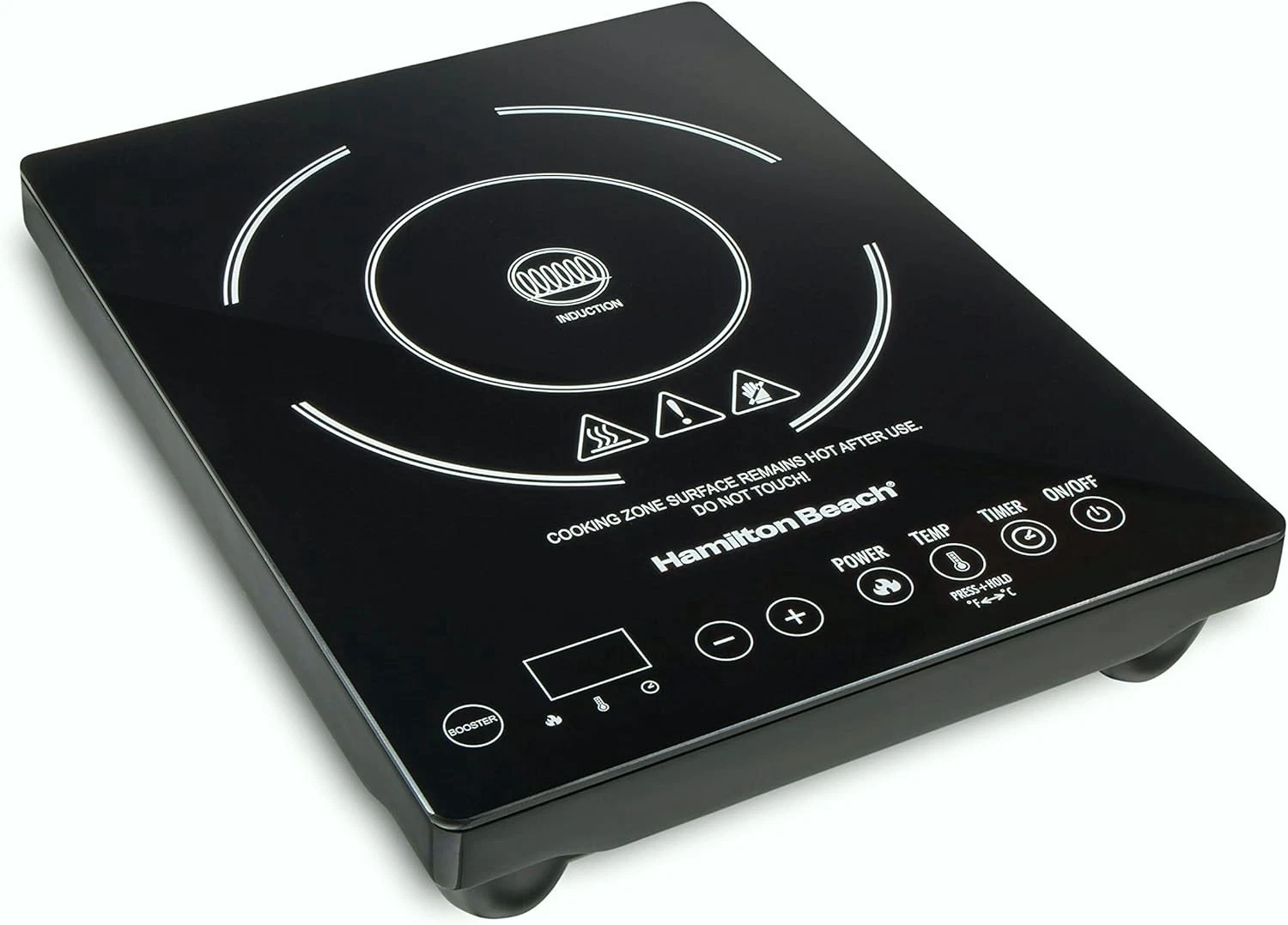 Hamilton Beach 34104 Portable Induction Cooktop Burner 1800W Countertop Black
Opens in a new window