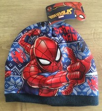 Spiderman Winter Mütze Nay-Blau Größe 54