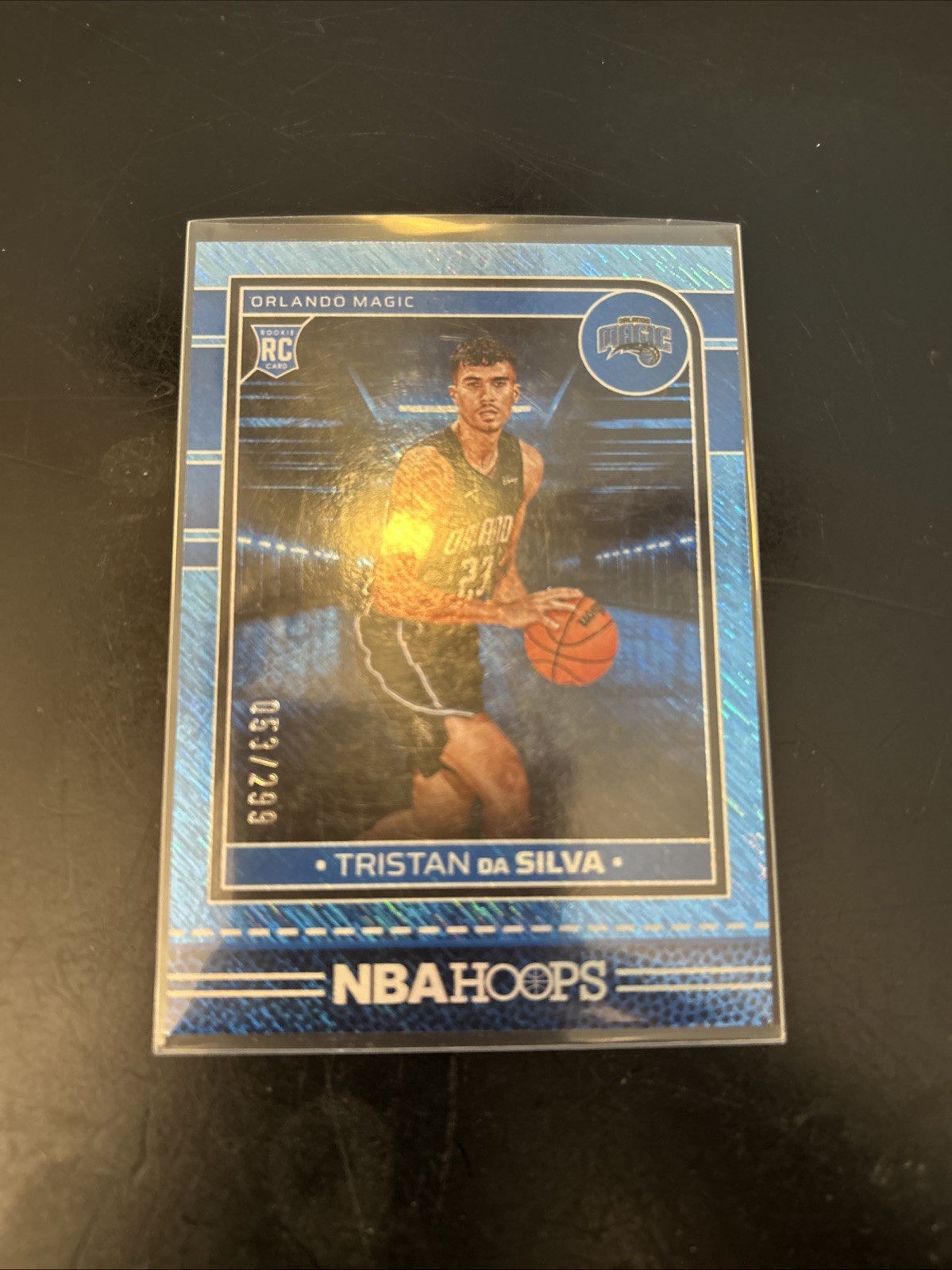 2024-25 Panini NBA HOOPS Rookies Tristan Da Silva #248 Storm /299 (RC)