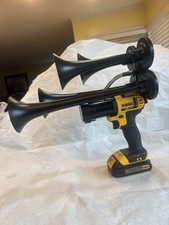 DeWalt 20V Impact Drill Train Air Horn 4 Trumpet USA built