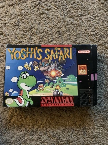 Nintendo Yoshi's Safari Super Nintendo SNES NTSC-U/C Super Scope w/ Box