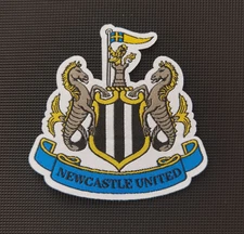 NEWCASTLE UNITED - FOOTBALL CLUB - Soccer - WOVEN Iron-On Patch
