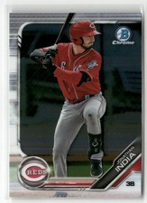 2019 BOWMAN DRAFT #BDC-97 JONATHAN INDIA CHROME CINCINNATI REDS