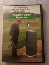 PGA Tour Partners Club Master The Rules DVD Frequently Asked Questions Golf