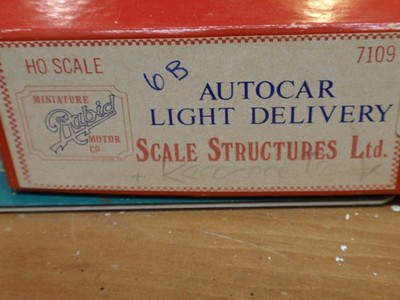 Scale Structures Limited #7109 Autocar Light Delivery Truck craftsman kit