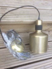 High Quality Brass Pendant Light - LED Bulb