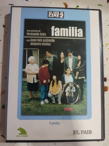 FAMILIA DVD UNA PELICULA DE FERNANDO LEON - SOLO EN ESPAÑOL - 第 1/11 張圖片