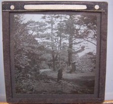 Magic Lantern Slide -   Social History Landscape