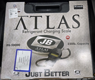 *NEW* JB Industries Atlas DS-20000 220lb Capacity Refrigerant Charging Scale