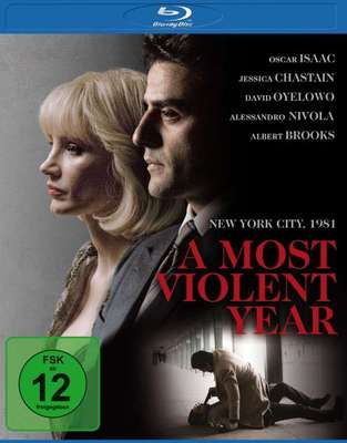 A Most Violent Year - Jessica Chastain, Oscar Isaac, Alessandro Nivola - Blu Ray
