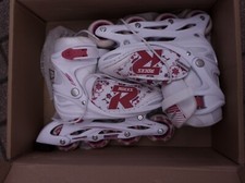 Pattini Roller Roces JOKEY N 34/37 BIANCHI E ROSA