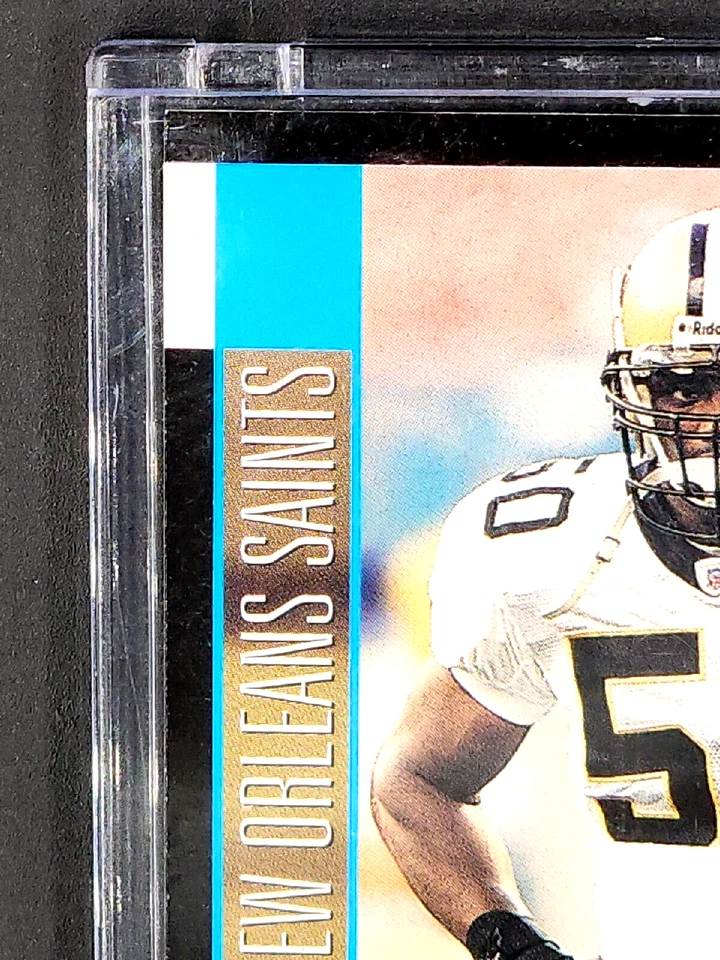 2002 Bowman Uncirculated #261 James Allen RC Rookie Saints Encased Card - Image 3 of 4